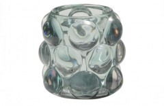 CANDLE HOLDER BLUE GREEN 